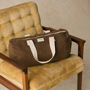 Sézane Octobre Editions Herringbone Bowling Bag